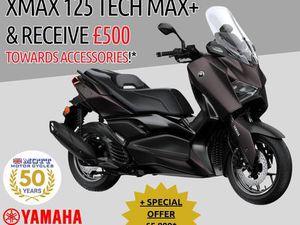 YAMAHA XMAX 125 TECH MAX + 125 CC