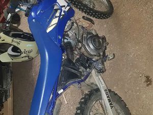 YAMAHA DIRT BIKES AND REAR CAGE ASSEMBLY FOR SALE OR TRADES