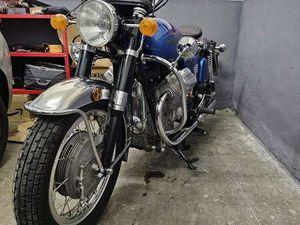 MOTO GUZZI V 850 BLU/AZZURRO