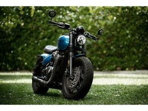 TRIUMPH BONNEVILLE BOBBER BLACK TÜV NEU GARANTIE