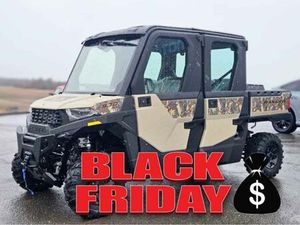2025 POLARIS RANGER SP 570 CREW NORTHSTAR EDITION SAND DUNE AVEC ACCENT POLARIS PURSUIT CAMO