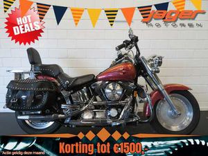 HARLEY-DAVIDSON FAT BOY FLSTF 1340 EIGENBOUW ROOD