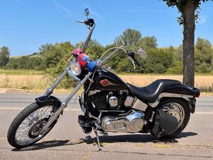 HARLEY DAVIDSON SOFTAIL CUSTOM FXSTC EVO TOP CHOPPER