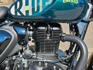 ROYAL ENFIELD #HNTR #350 CCM #DAPPER GREEN /B&M