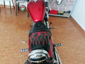 HONDA SHADOW 600 ROSSO