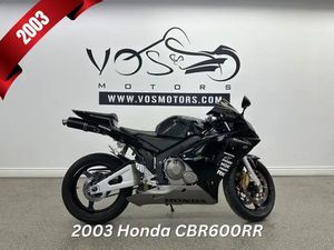 2003 HONDA CBR 600 RR SPORT - V6779NP - -FINANCING AVAILABLE**