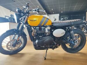 TRIUMPH SCRAMBLER 900 2024 900 CM3 | MOTO TRAIL | 500 KM | JAUNE | 35132 VEZIN LE COQUET