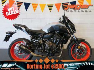 YAMAHA MT-07 MT07 ABS MIVV ZILVER