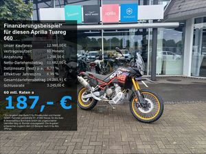 APRILIA TUAREG 660 *RALLY* E5+*SCHWARZ*80PS*