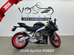 2026 APRILIA RS 660 MY 26 - V6396NP - -FINANCING AVAILABLE**