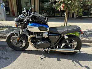 TRIUMPH BONNEVILLE T100 BLU/AZZURRO