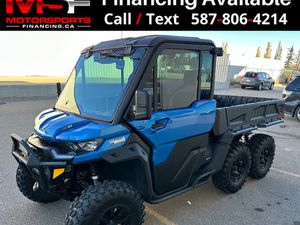 2023 CAN AM DEFENDER LIMITED HD 10 6X6 (FINANCING AVAILABLE)