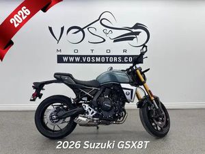 2026 SUZUKI GSX-8TM6 GSX-8T - V6401 - -FINANCING AVAILABLE**