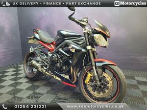 TRIUMPH STREET TRIPLE 675 R DARK LIMITED EDITION NO. 27 OF 50 675 CC