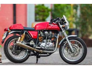 ROYAL ENFIELD CONTINENTAL GT 535 CC MONOCILINDRICA 2014 ROSSO