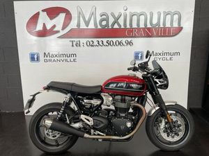 TRIUMPH SPEED TWIN 1200 2020 1200 CM3 | MOTO ROADSTER | 5 500 KM | BORDEAUX | 50400 GRANVILLE