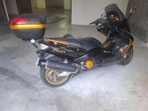 YAMAHA T MAX - 2007 PORTACASCO SCARICO AKRAPOVIC