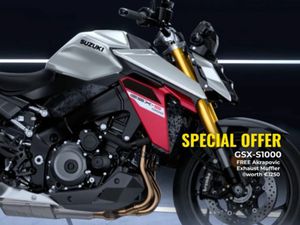NEW SUZUKI GSX-S 1000 SPECIAL OFFER