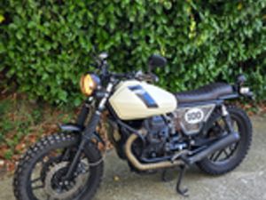 MOTO GUZZI V65 SCRAMBLER - ANNO 1989 TRATTABILE