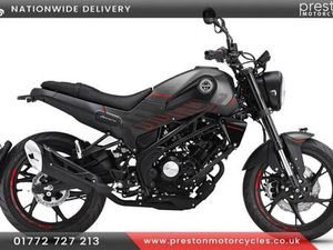 BENELLI LEONCINO 125 CC LEARNER LEGAL MOTORCYCLE SAVE £400