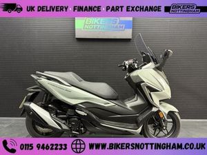 HONDA FORZA 350 *PEARL GREY, 1 OWNER, FULL SERVICE HISTORY, IMMACULATE EXAMPL...