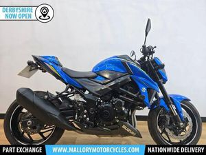 SUZUKI GSX-S750 BLUE 2020 - HEATED GRIPS, R&G BUNGS, R&G TAIL TIDY