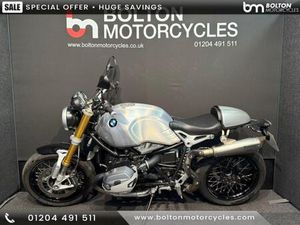 BMW R NINE T MOTORCYCLE SILVER FSH