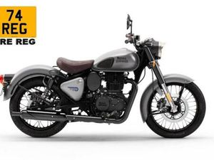 2025 (74) ROYAL ENFIELD CLASSIC 350 IN DARK GUNMETAL GREY