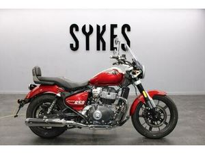 EX DEMO ROYAL ENFIELD SUPER METEOR IN CELESTIAL RED **AVAILABLE NOW**