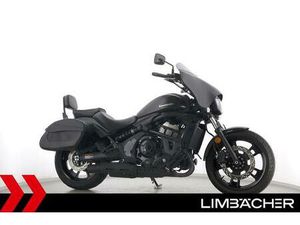 KAWASAKI VULCAN S - MILLER-AUSPUFF, LEDERKOFFER