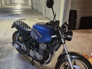 HONDA CB 500 CAFÈ RACER BLU/AZZURRO