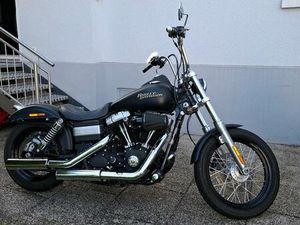 HARLEY, STREETBOB DYNA, LEICHTE STURZSCHADEN FAHRBEREIT
