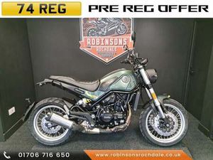 74 PRE REG BENELLI LEONCINO TRAIL 500 NOW ONLY £4499