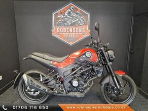 BENELLI LEONCINO 125 CC LEARNER LEGAL MOTORCYCLE SAVE £400