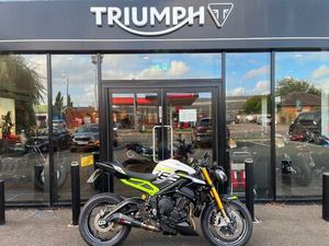 TRIUMPH STREET TRIPLE RS MOTO 2 EDITION 23 PLATE WITH 1291 MILES