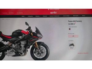 VENDO APRILIA TUONO 660 FACTORY (2025) NUOVA A CASTELLANZA (CODICE 9834085) - MOTO.IT