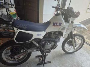 KAWASAKI KLR 600 AVV ELETTRICO BIANCO
