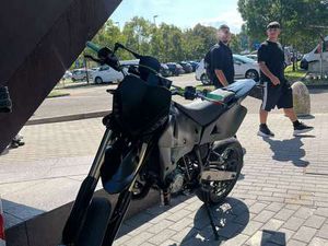 HUSQVARNA SM 125 NERO