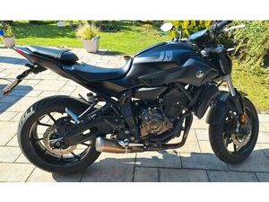YAMAHA MT-07 NAKED BIKE (A2 GEDROSSELT, 48PS)