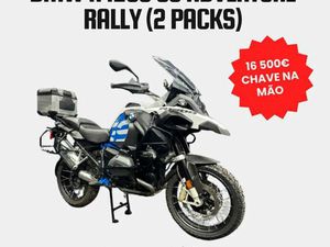 BMW R 1200 GS ADVENTURE RALLY 2 PACKS (CAMPANHA EM VIGOR)