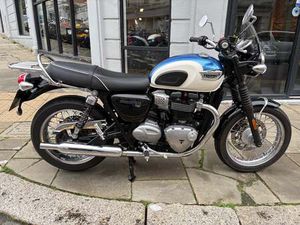 USED TRIUMPH BONNEVILLE T100 FOR SALE IN ST LEONARDS ON SEA