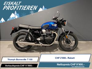 TRIUMPH BONNEVILLE T100, RETRO, OCCASION, CHF 9'900.-