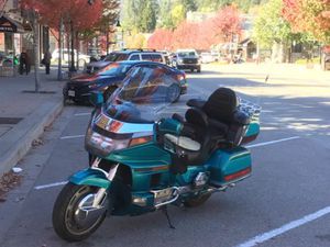 1993 GOLDWING GL1500SE AND BUSHTEC TRAILER