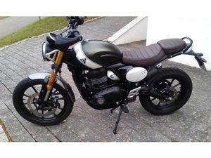 TRIUMPH SCRAMBLER 400 X MIT NEUEM SERVICE