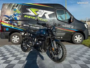 MOTO ROUTE 125 ZONTES SCRAMBLER X CHEZ SYST'M 2ROO 85600