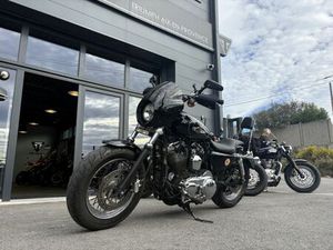 HARLEY-DAVIDSON SPORTSTER 1200 XL 2014 1200 CM3 | MOTO CUSTOM | 28 550 KM | NOIR | 13240 SEPTEMES LES VALLONS