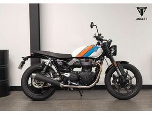TRIUMPH SPEED TWIN 900 2026 900 CM3 | MOTO ROUTIÈRE | 260 KM | BLANC | 64600 ANGLET