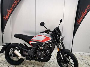 NEUFAHRZEUG MOTOBI CAFE RACER DL125 ABS SILBER - AKTIONSRABATT