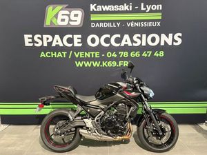 KAWASAKI Z 650 (47.5CV) 2025 650 CM3 | MOTO ROADSTER | 300 KM | NOIR | 69200 VENISSIEUX
