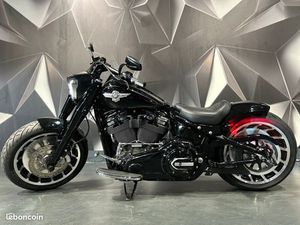 HARLEY DAVIDSON FLFBS SOFTAIL FAT BOY 1868 CM3 NOIR ABS 2018 VANCE & HINES 114CI 114 CI